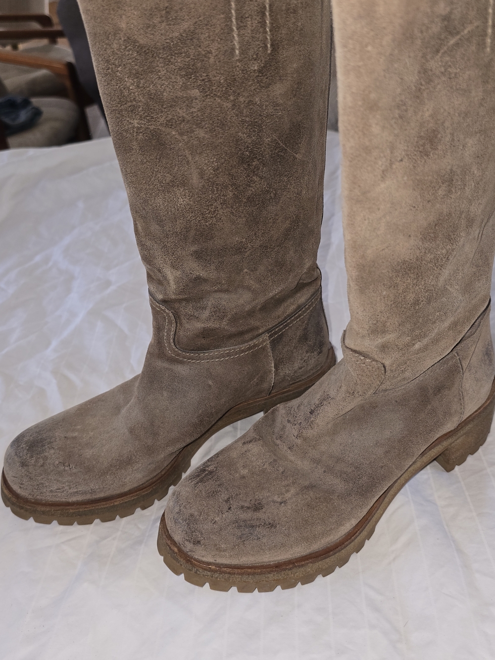 Prada Suede Boots